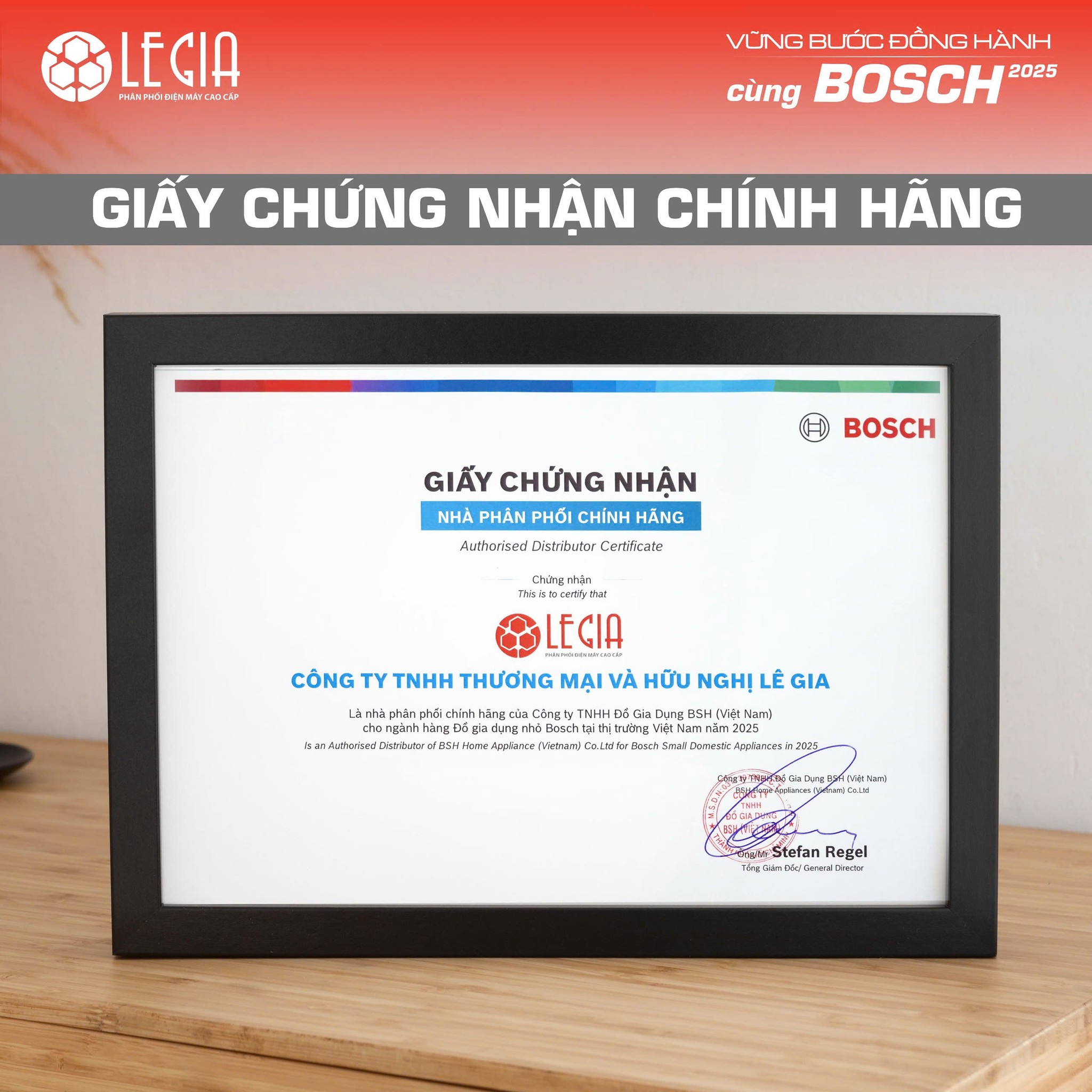 Kết nối tiêu dùng: Lê Gia trở thành nhà phân phối chính hãng ngành gia dụng Bosch tại Việt Nam 2